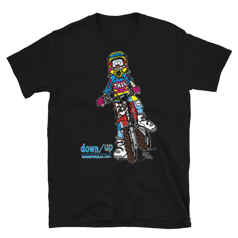 Pit Bike Hanging Out — original artwork