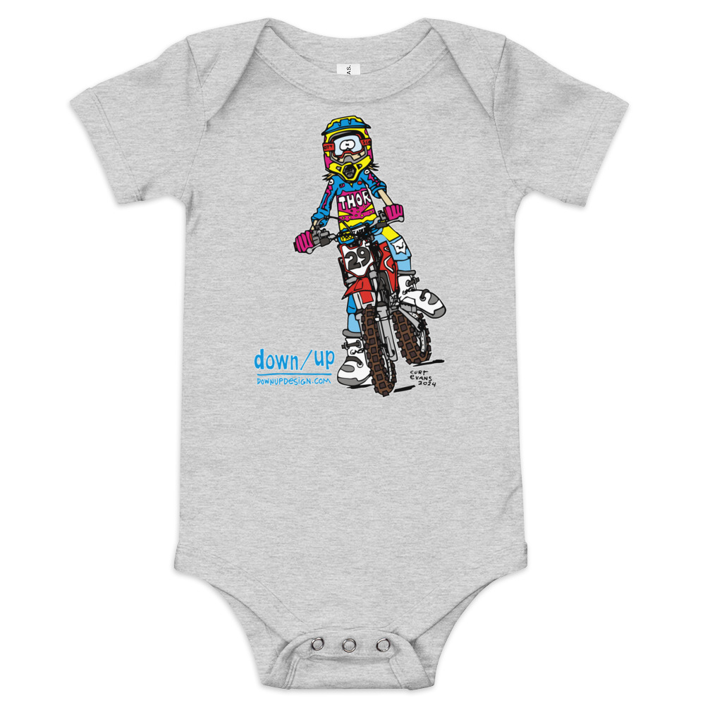 Pit Bike Hanging Out — original artwork