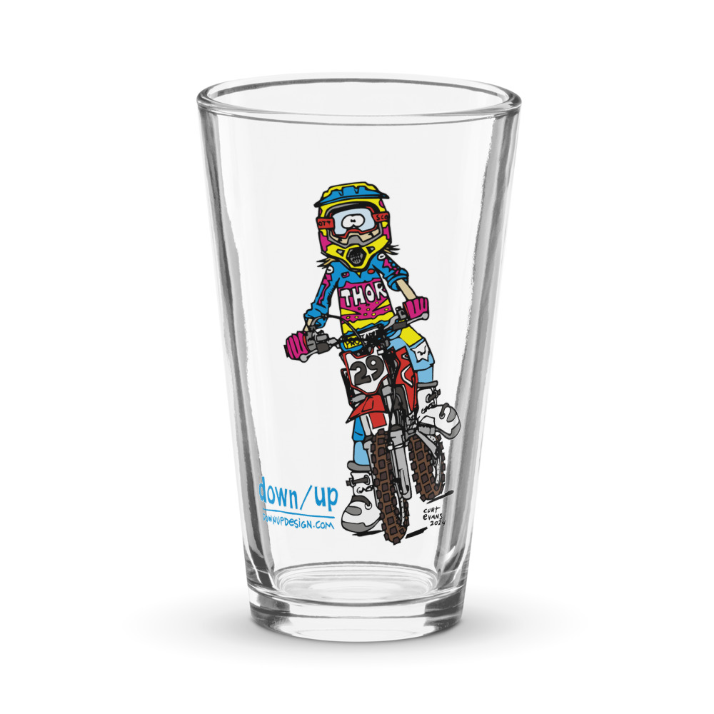 Pit Bike Hanging Out — original artwork