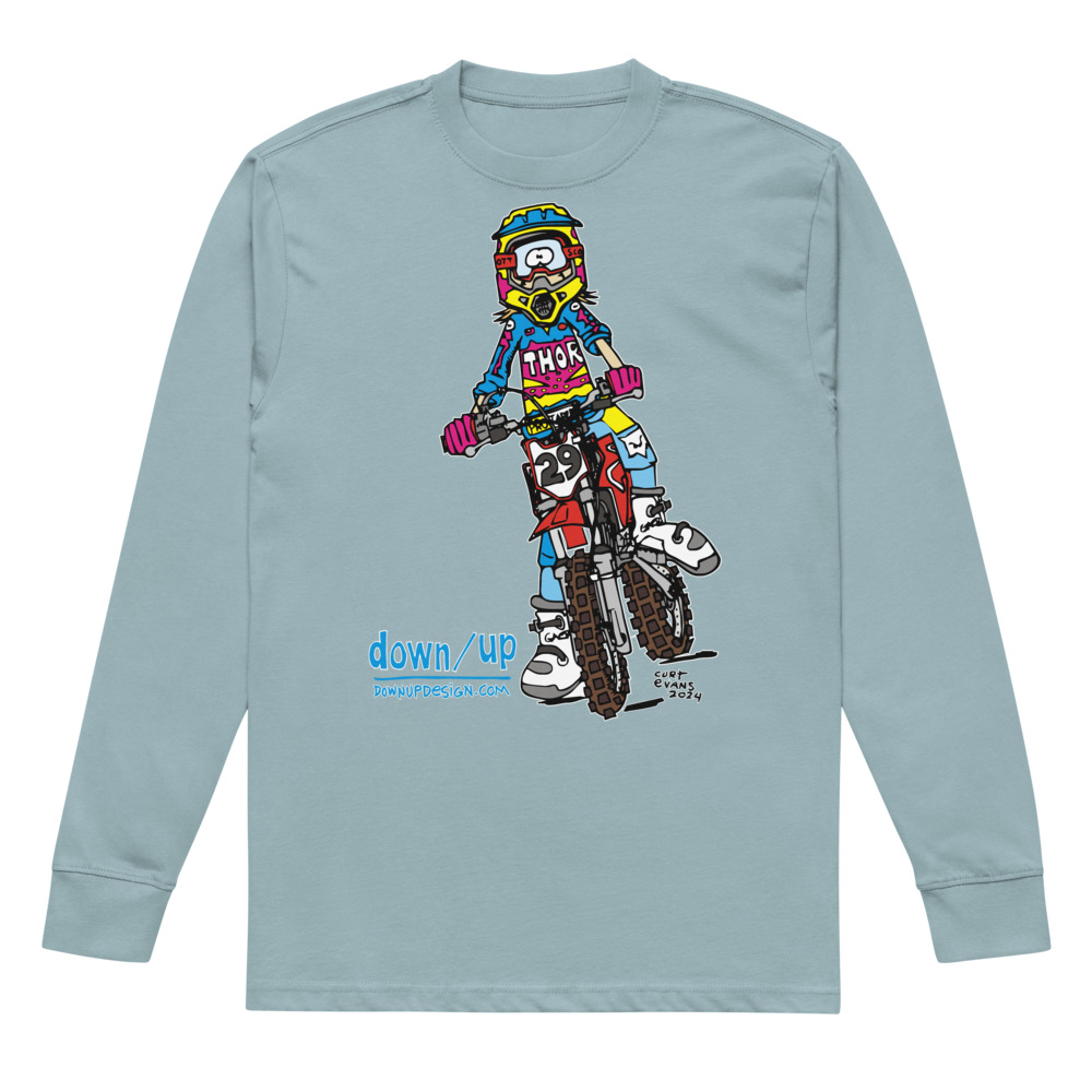 Pit Bike Hanging Out — original artwork