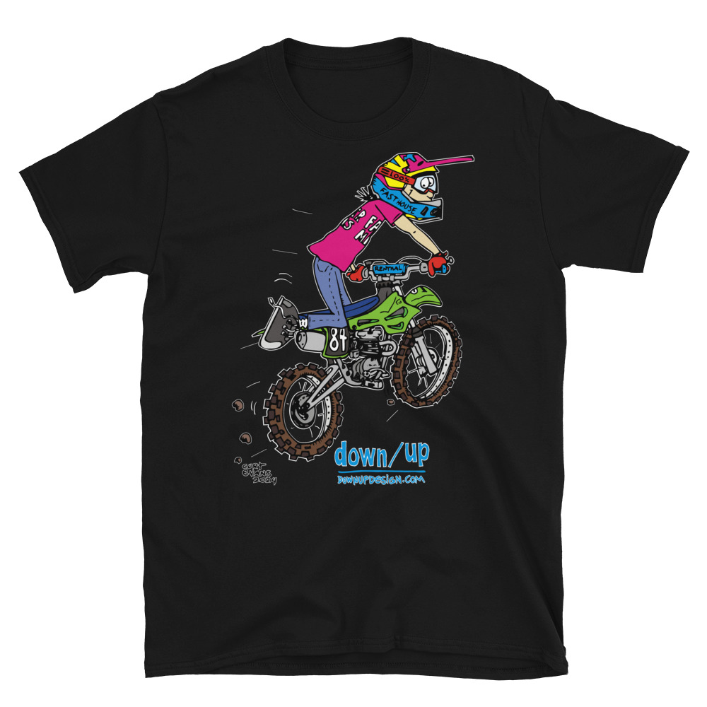 Pit Bike Jump — original artwork