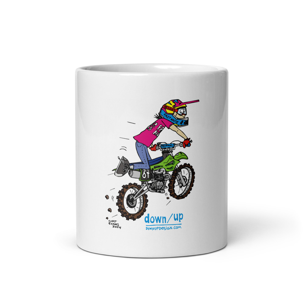 Pit Bike Jump — original artwork