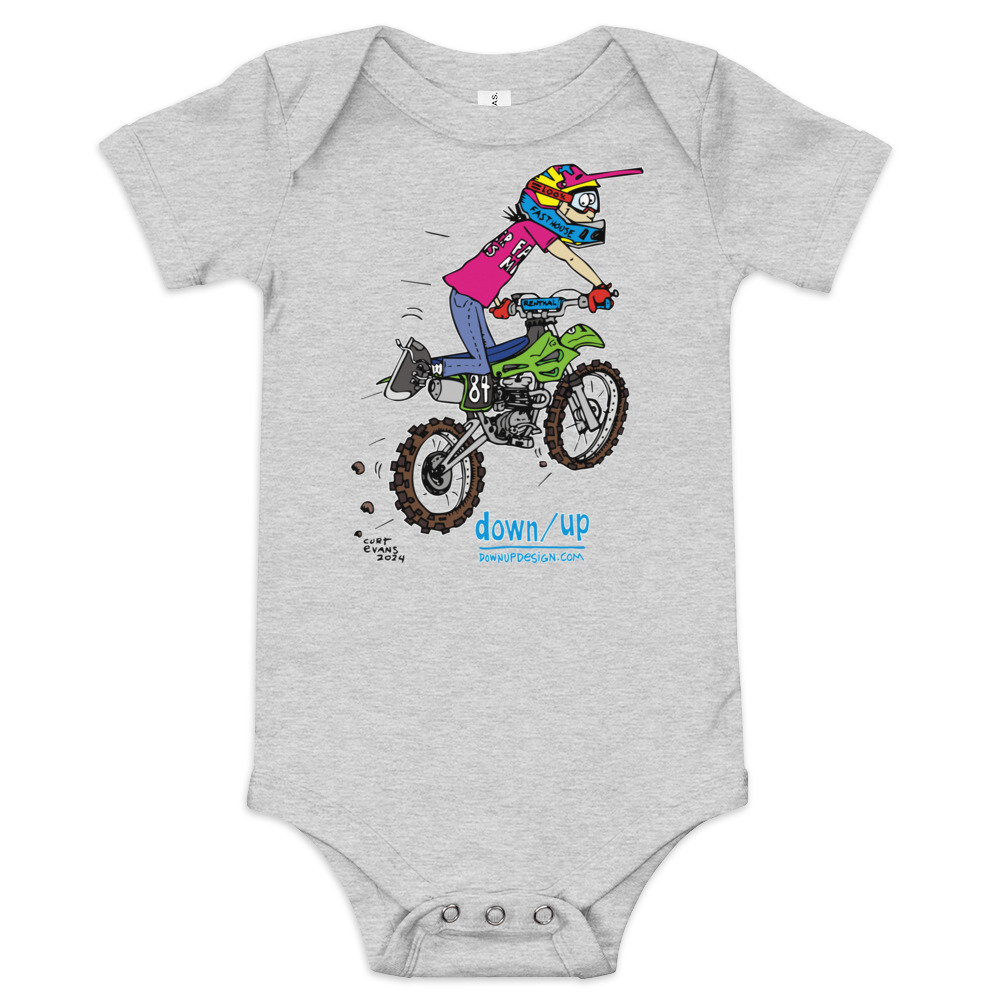 Pit Bike Jump — original artwork