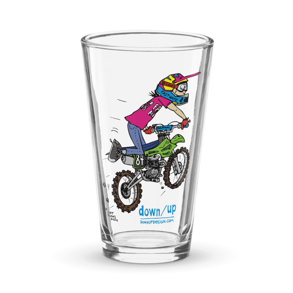 Pit Bike Jump — original artwork