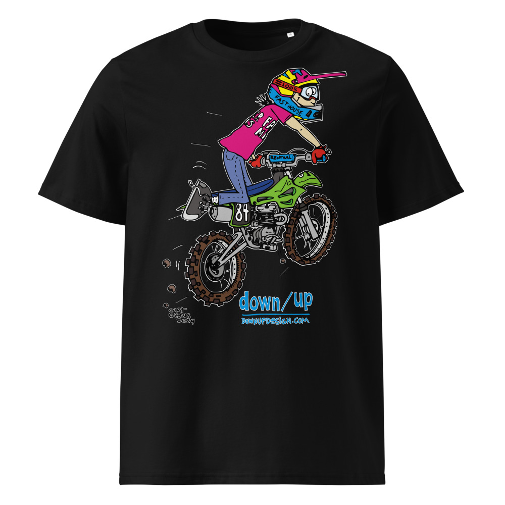 Pit Bike Jump — original artwork