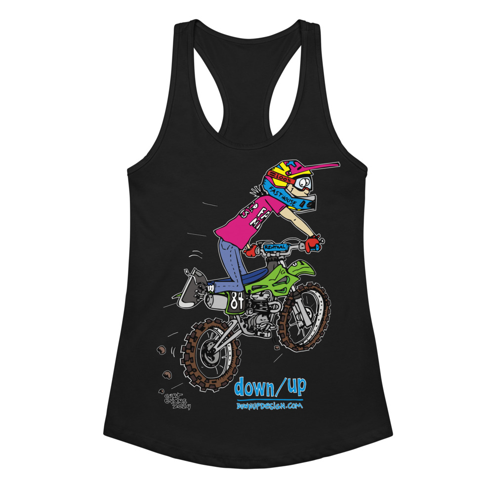 Pit Bike Jump — original artwork