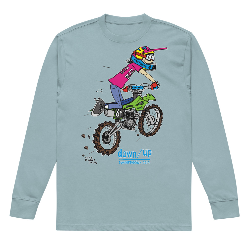 Pit Bike Jump — original artwork