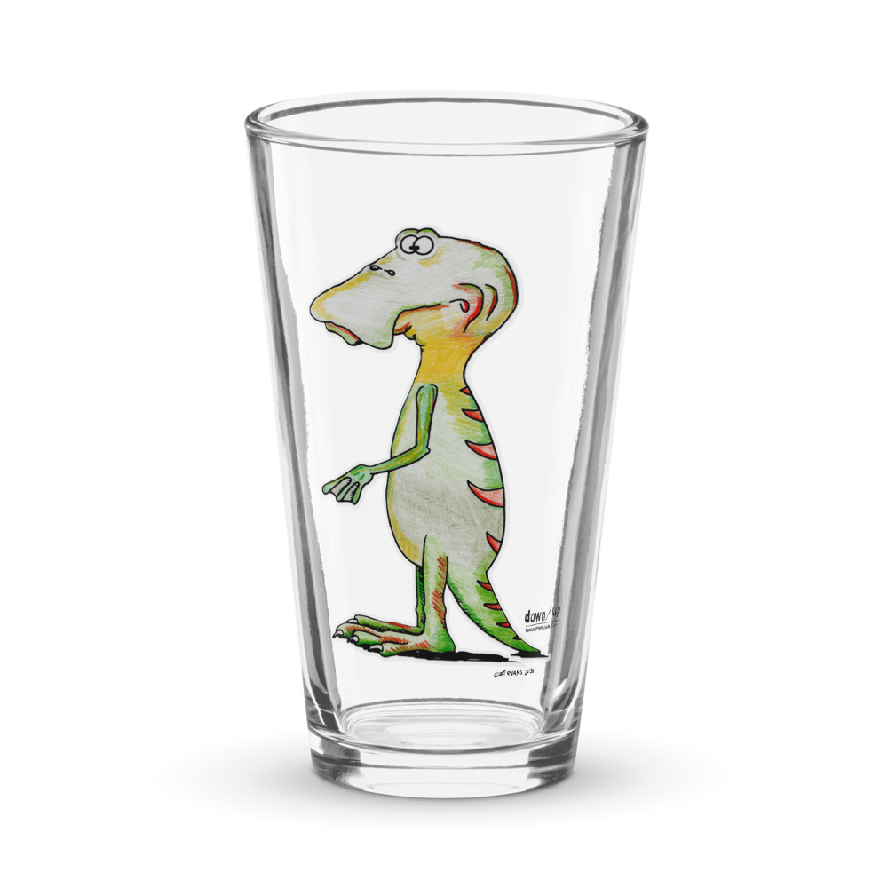 Dino Duckbill — Pint Glass