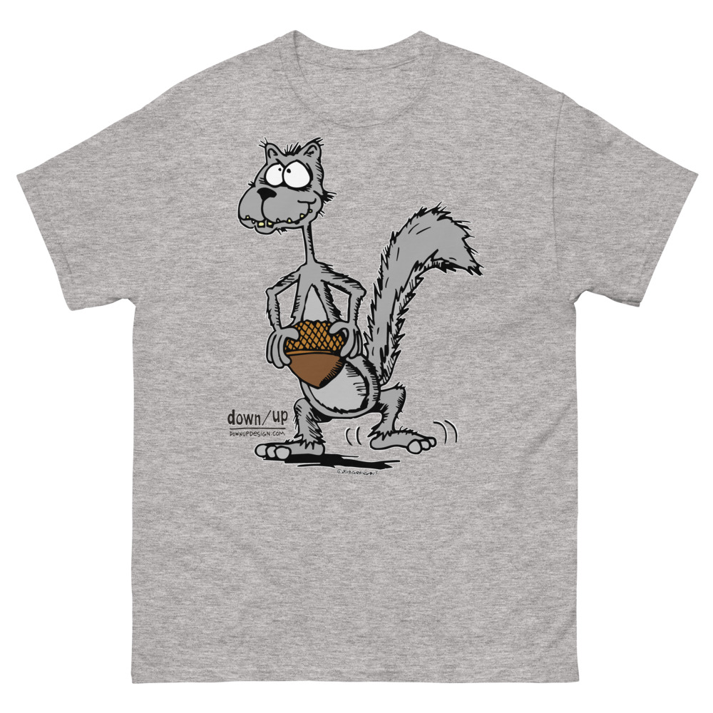 Squirrel — Classic Style Unisex T-shirt (Sport Grey)