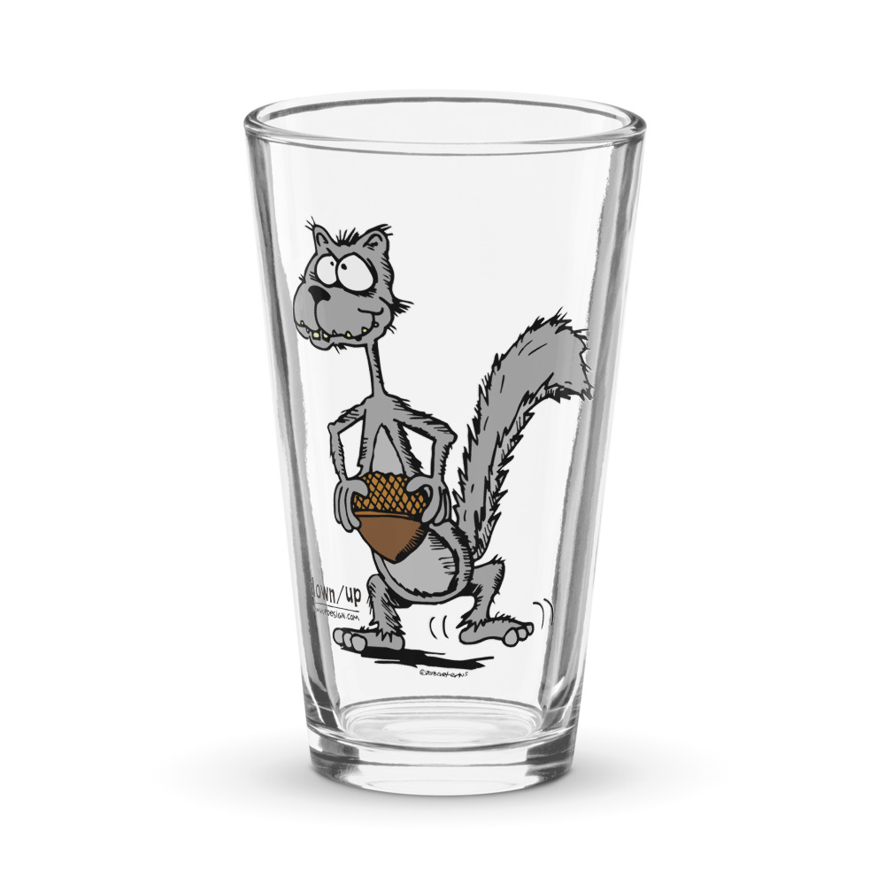 Squirrel — Pint Glass