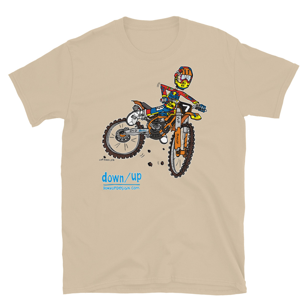 KTM – 7 — Form Fitting Unisex T-Shirt (Sand)