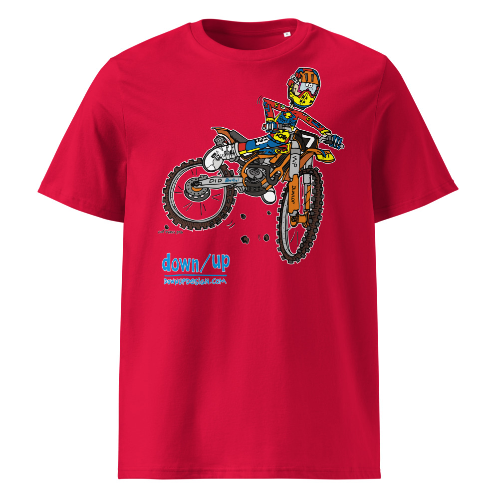 KTM – 7 — Organic Unisex T-Shirt (Red)