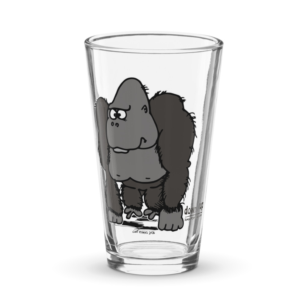 Gorilla — Pint Glass