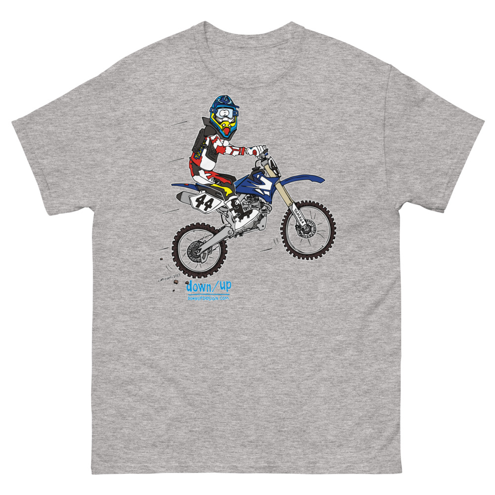 Yamaha – Kirk Benke — Classic Style Unisex T-shirt (Sport Grey)