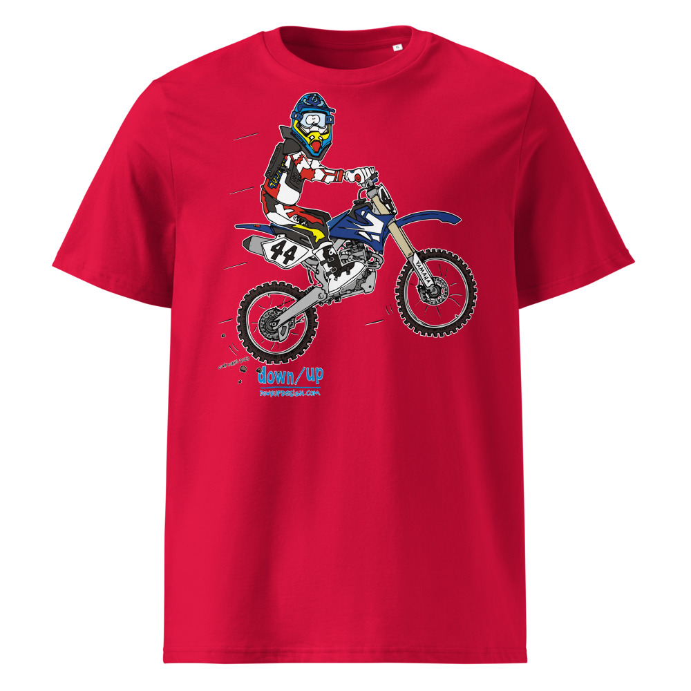 Yamaha – Kirk Benke — Organic Unisex T-Shirt (Red)