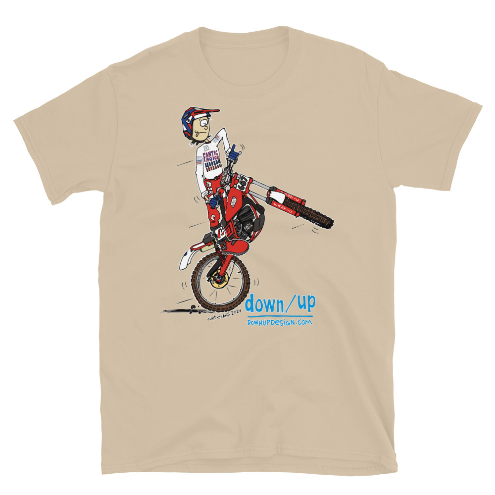 Fantic — Form Fitting Unisex T-Shirt (Sand)