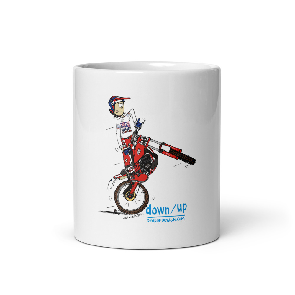 Fantic — White Glossy Mug (White)