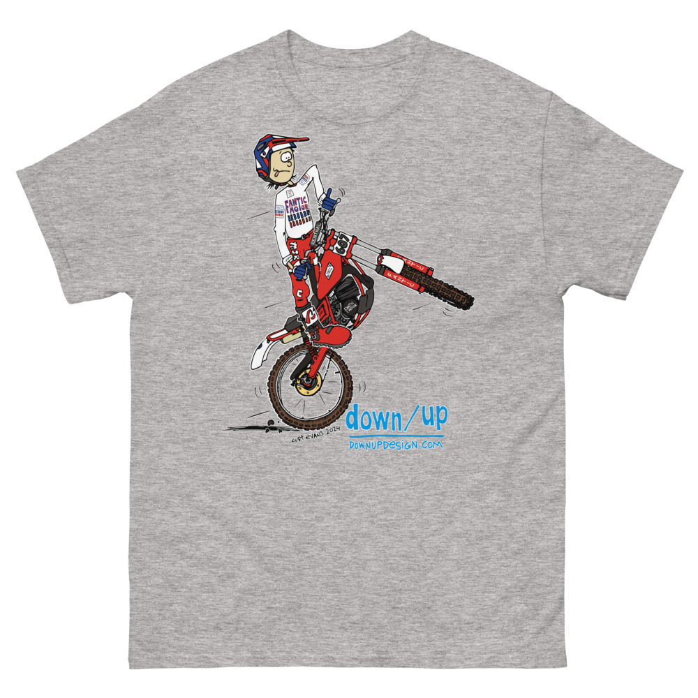Fantic — Classic Style Unisex T-shirt (Sport Grey)