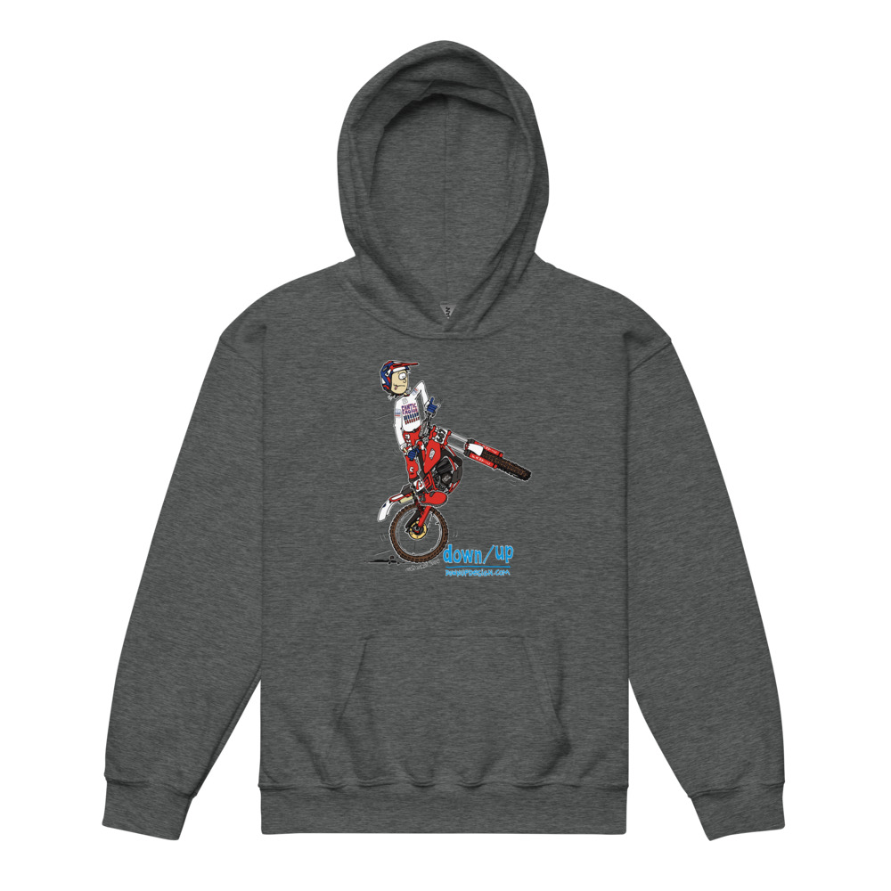 Fantic — Youth Hoodie Sweatshirt (Dark Heather)