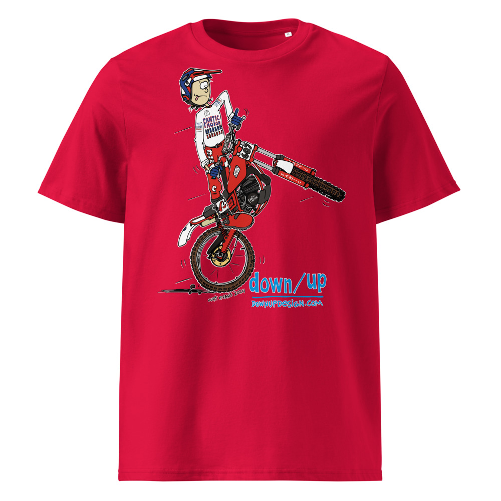 Fantic — Organic Unisex T-Shirt (Red)