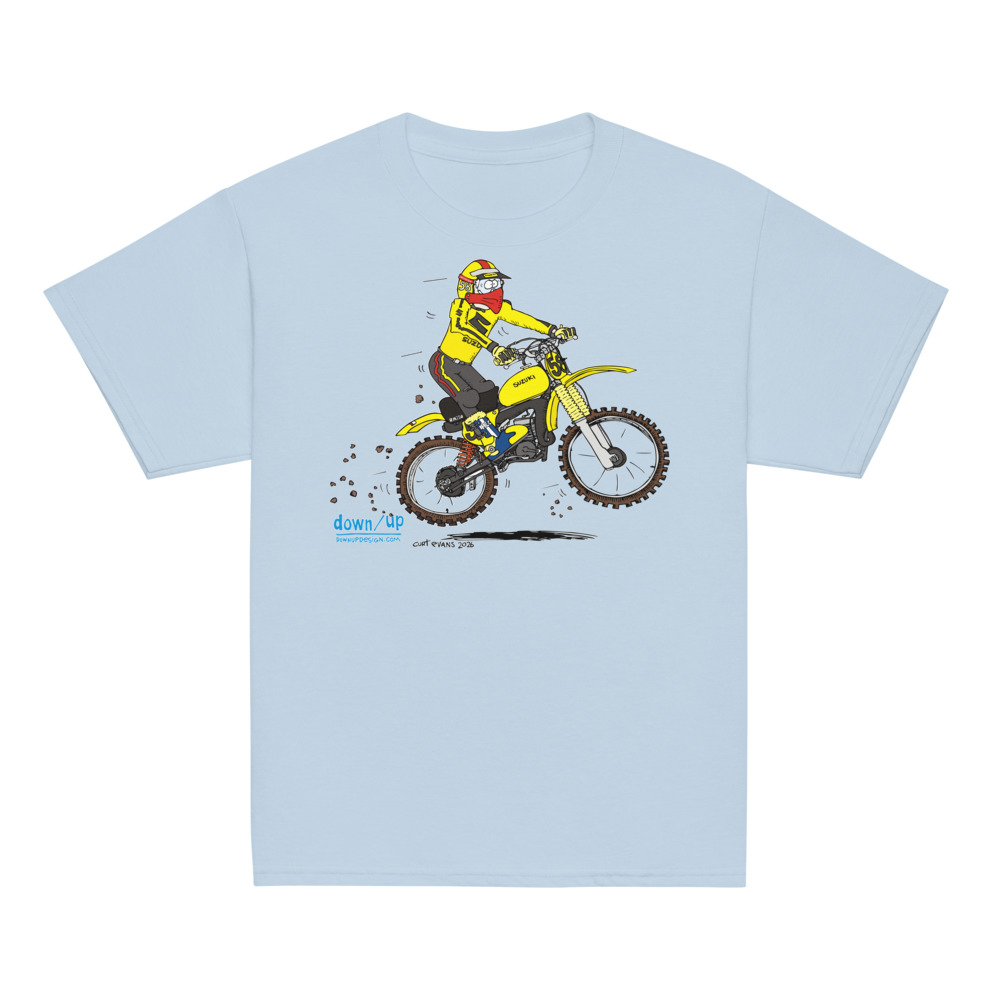 Suzuki – David Dennis — Youth Classic T-shirt (Light Blue)