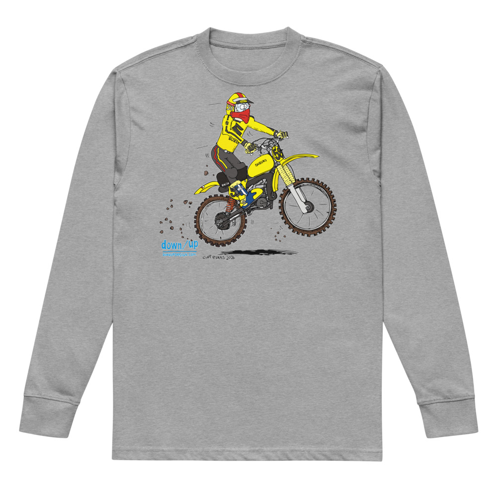 Suzuki – David Dennis — Men's Long sleeve T-shirt (Carbon Grey)