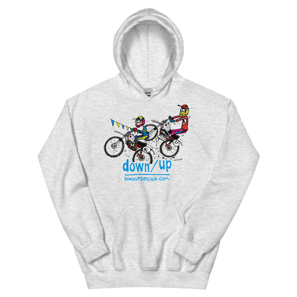  Hodakas Flying — Adult Hoodie Sweatshirt (Ash)