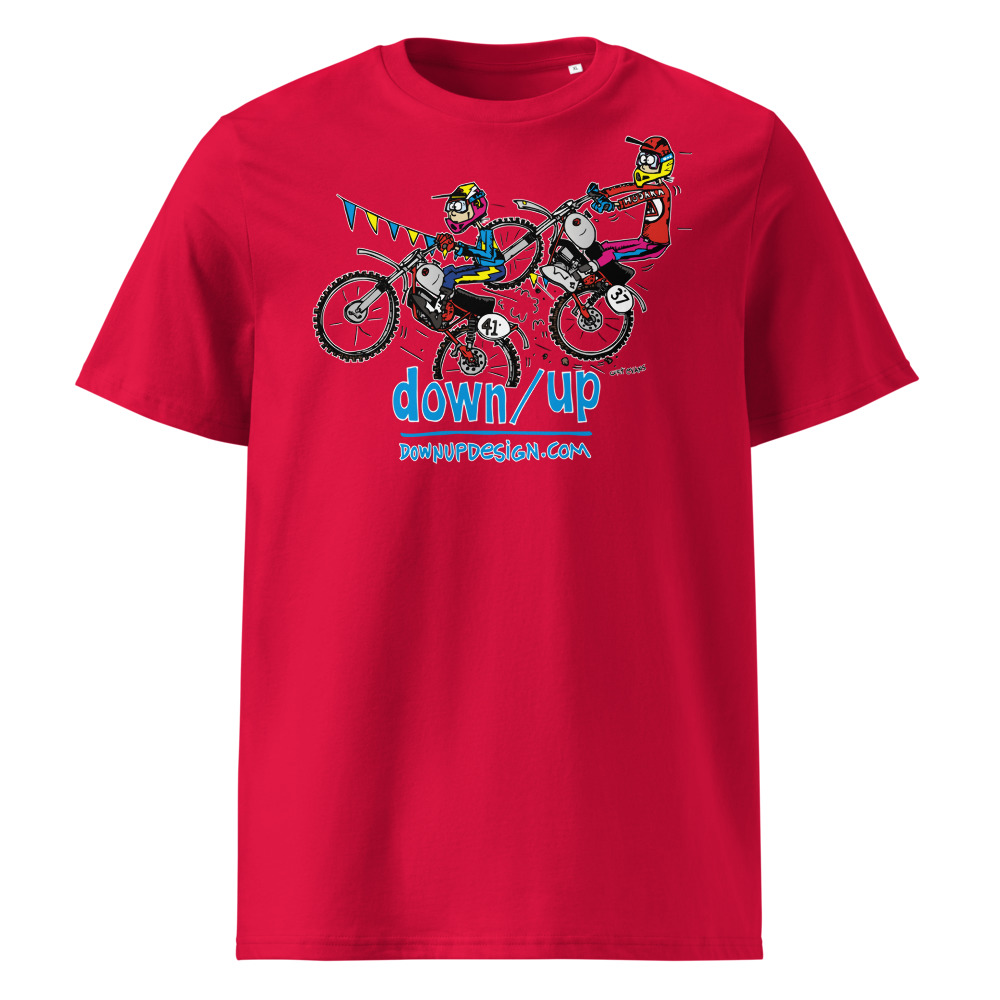  Hodakas Flying — Organic Unisex T-Shirt (Red)
